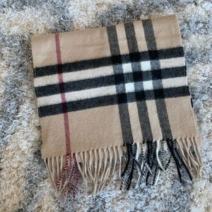 Cashmere Burberry Scarf